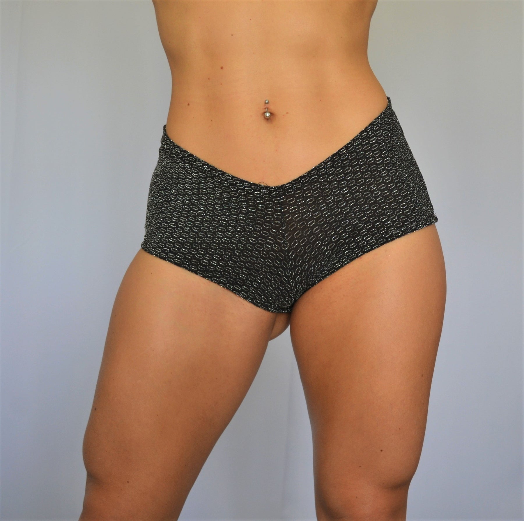 Shorts Malha Importada Brilho 6829 Ropahrara