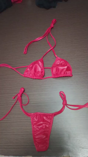 Biquíni Feminino Cortininha De Lacinho Fio Dental Marquinha Perfeita 176